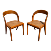 Paire de chaise « Gondole » par Baumann