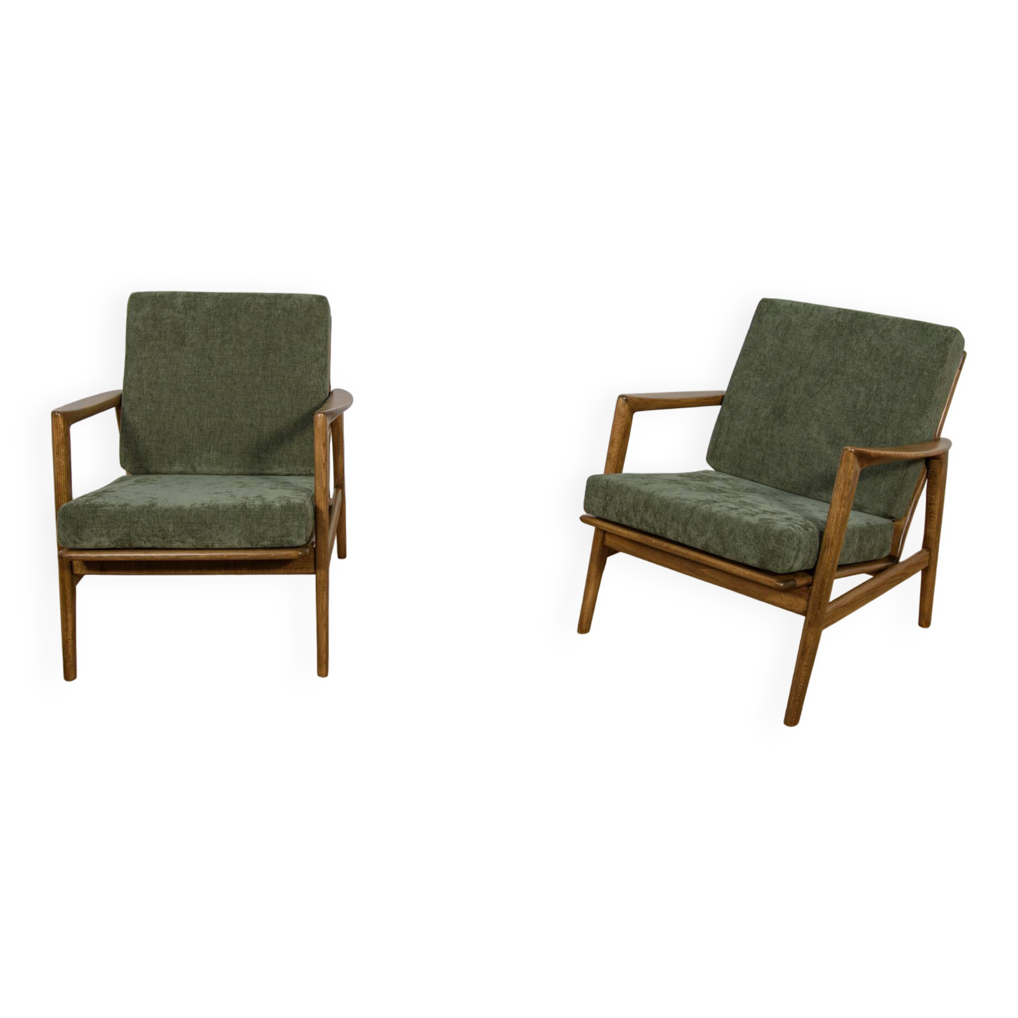 Model 300-139 Armchairs from Swarzędz Factory, 1960s, Set of 2