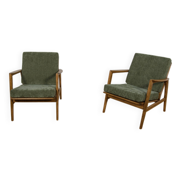 Model 300-139 Armchairs from Swarzędz Factory, 1960s, Set of 2