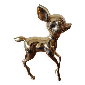 Brass Bambi XL, 1960s, Vintage