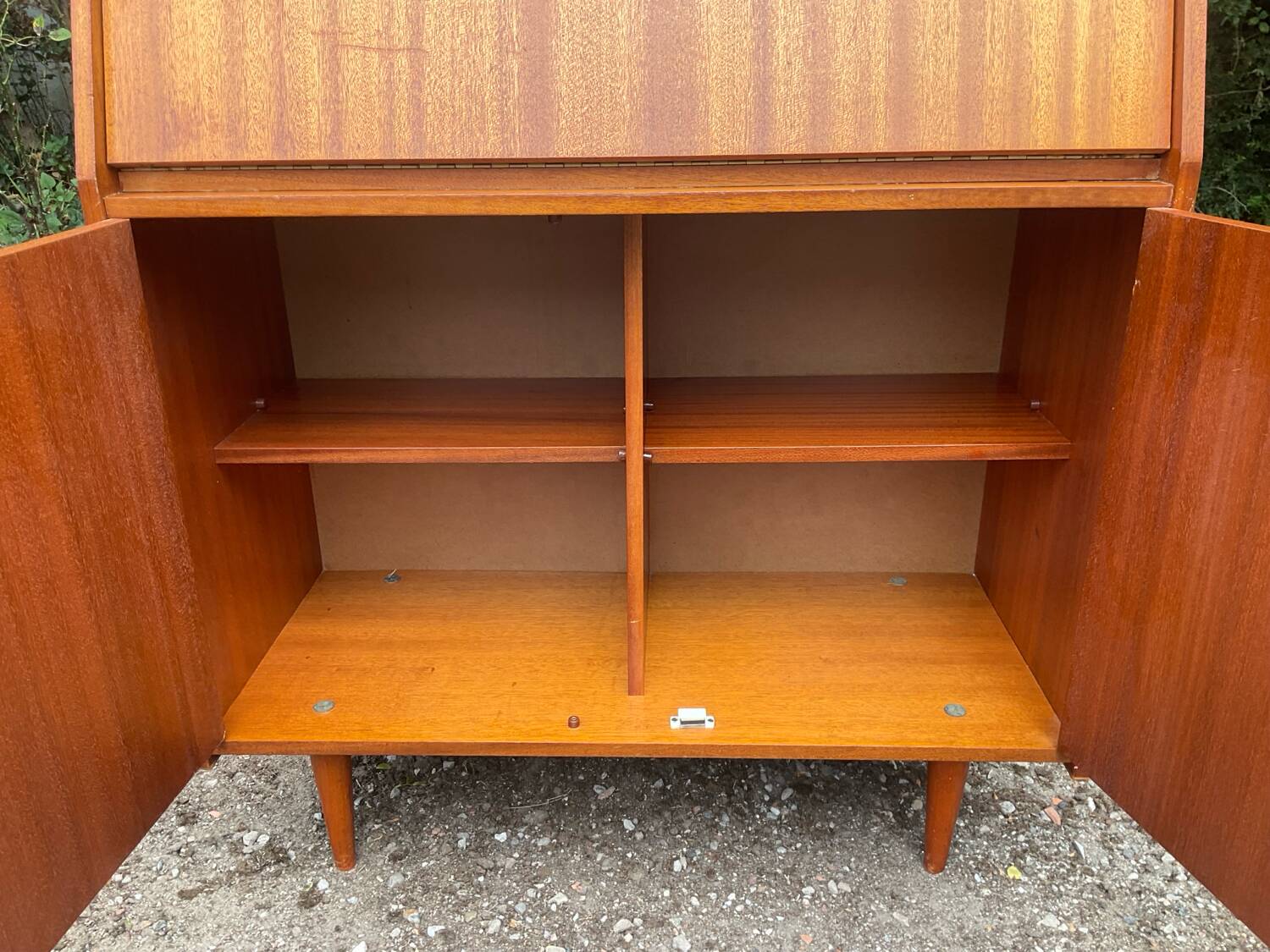 Scandinavian teak secretary furniture from the 60s and 70s