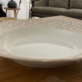 Villeroy and Boch round hollow dish "small golden flowers" 1950s