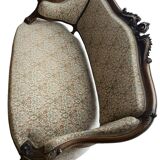 Complete living room Italian Louis XV style sofa armchair chair