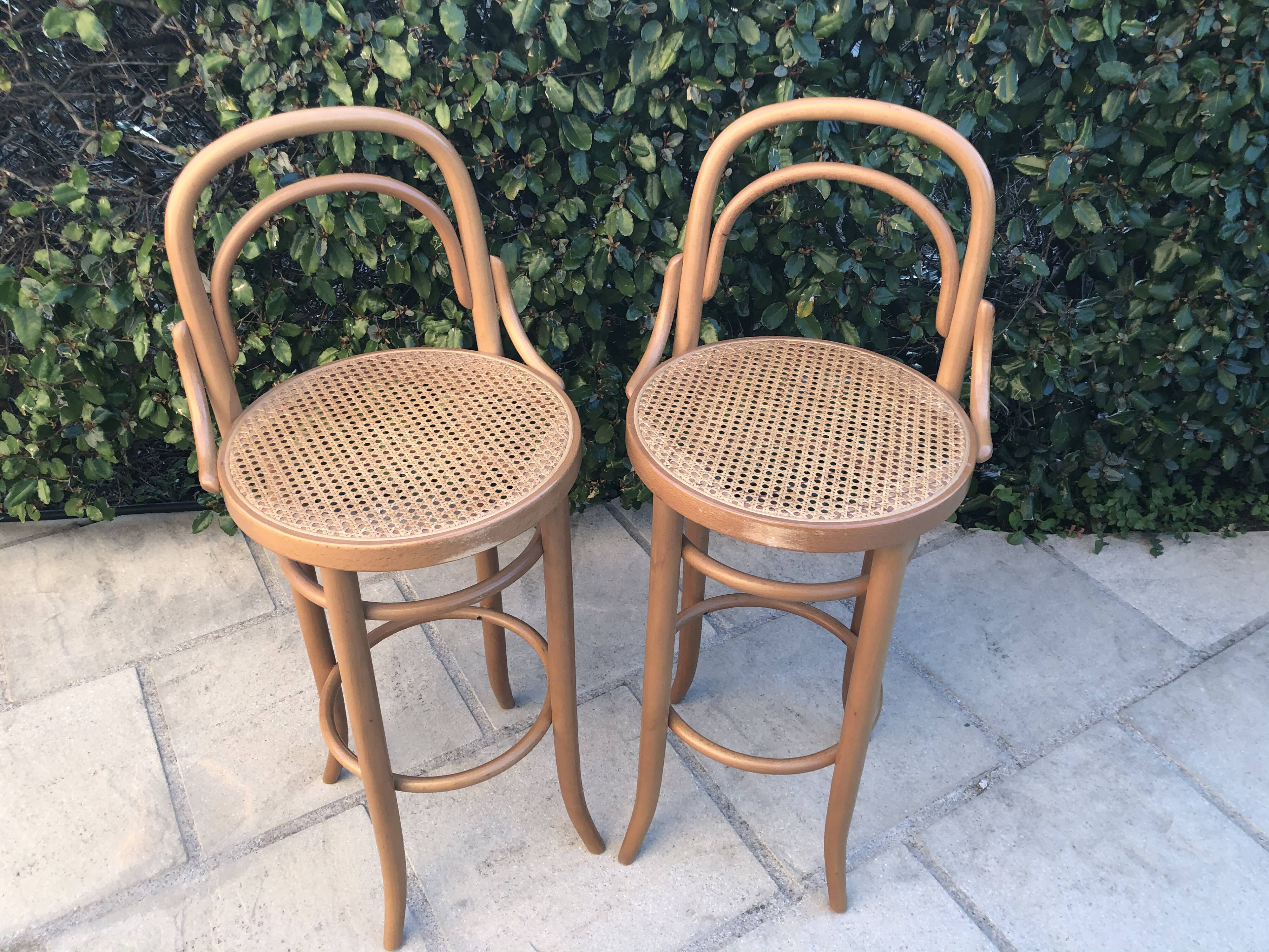 "Bistro" style bar stools