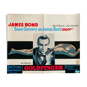 Affiche cinéma Goldfinger