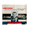Affiche cinéma "Goldfinger" Sean Connery James Bond 47x57cm 1964