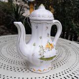 Moustiers earthenware teapot