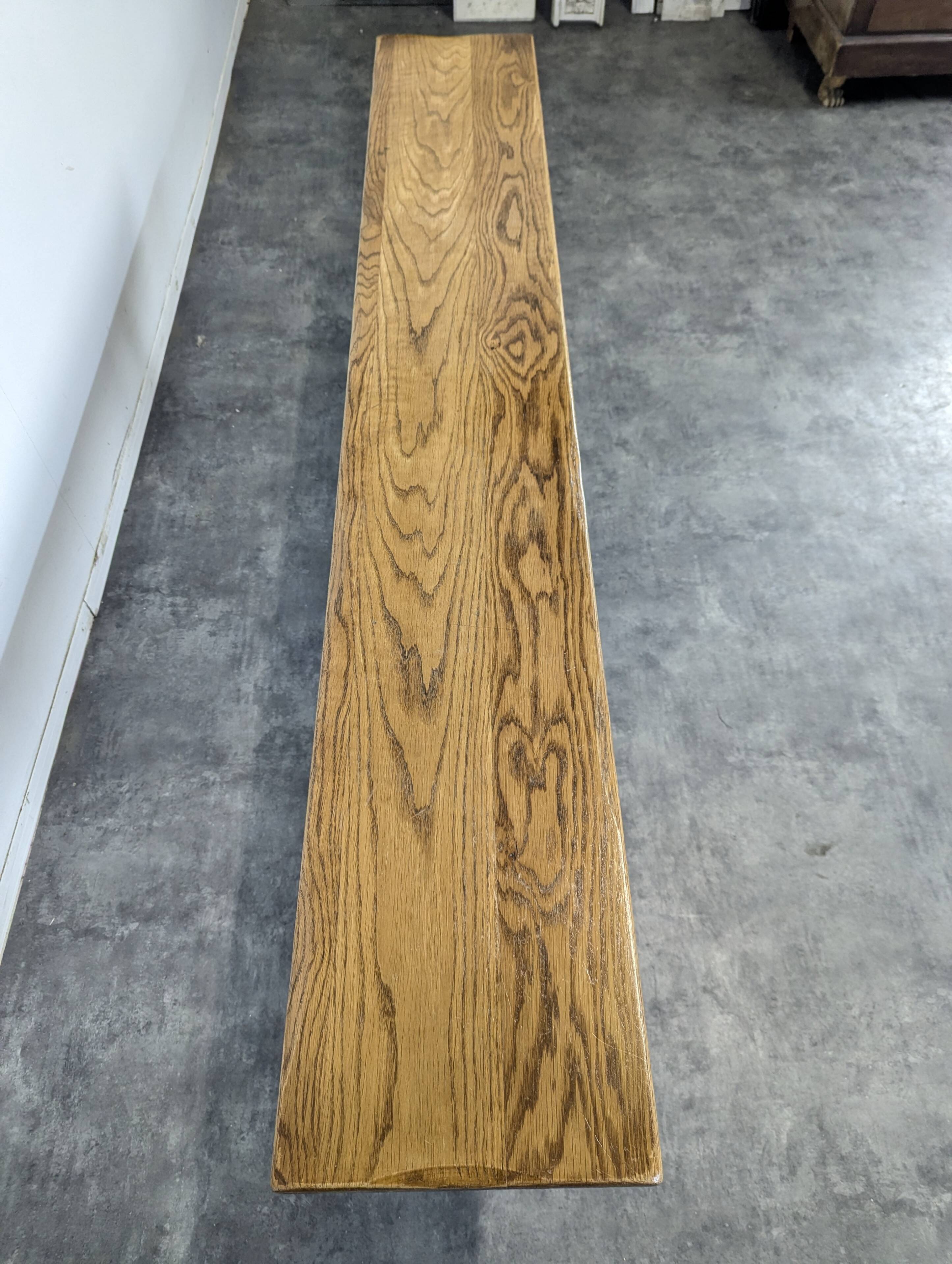 Banc en chêne