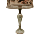 Vintage Table Lamp With Onyx Base, 1960s