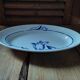 Oval porcelain porcelain blue flower St Amand dp 092282