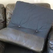 B&B Italia Vintage Leather Sofa Modell Coronado Designed By Afra & Tobia Scarpa