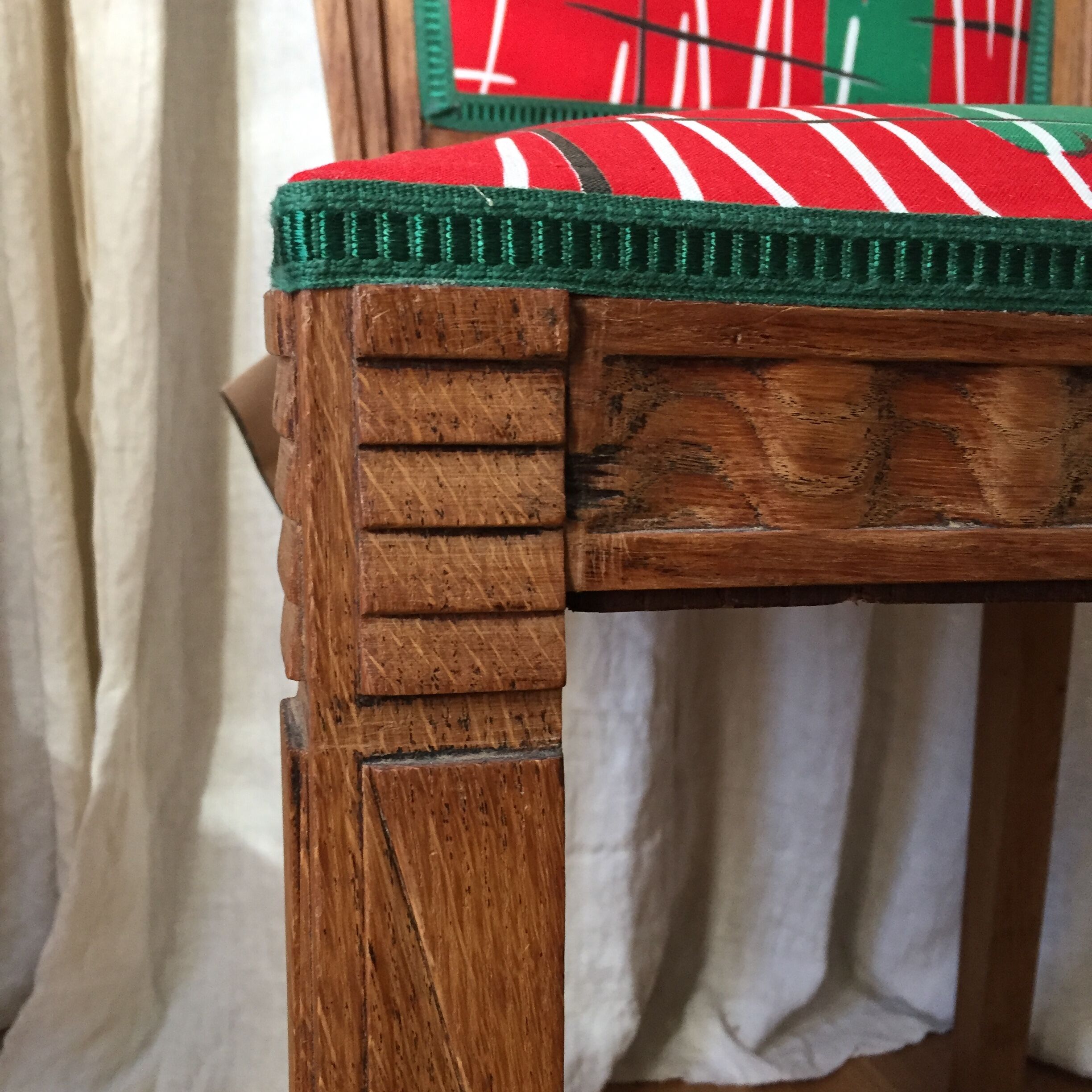 Art deco chairs 1950