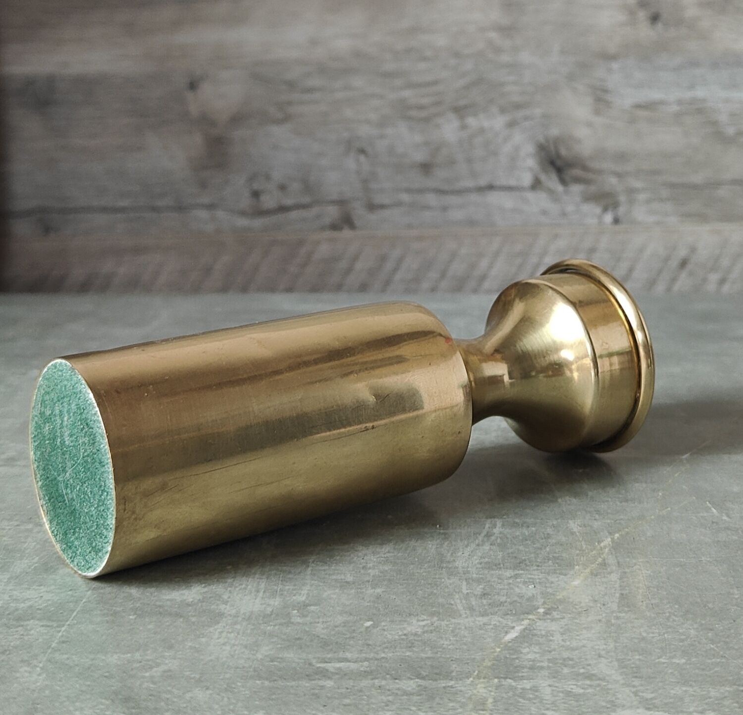 Brass candle holder