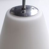 Lustre work Italian glass opalin white