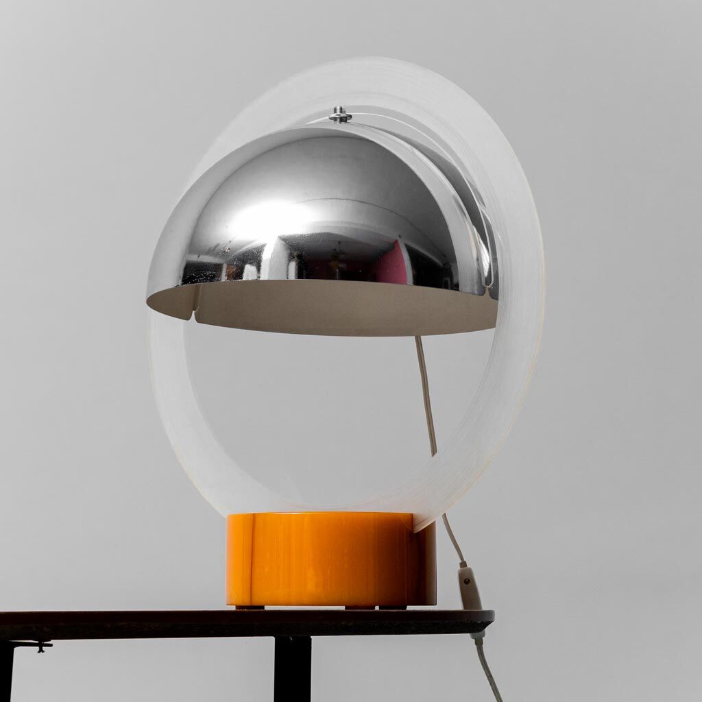 Table lamp ennio by Chiggio Lumenform years 70