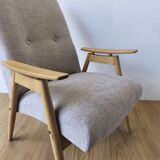 Designer armchair by J. šmidek, 1970s.