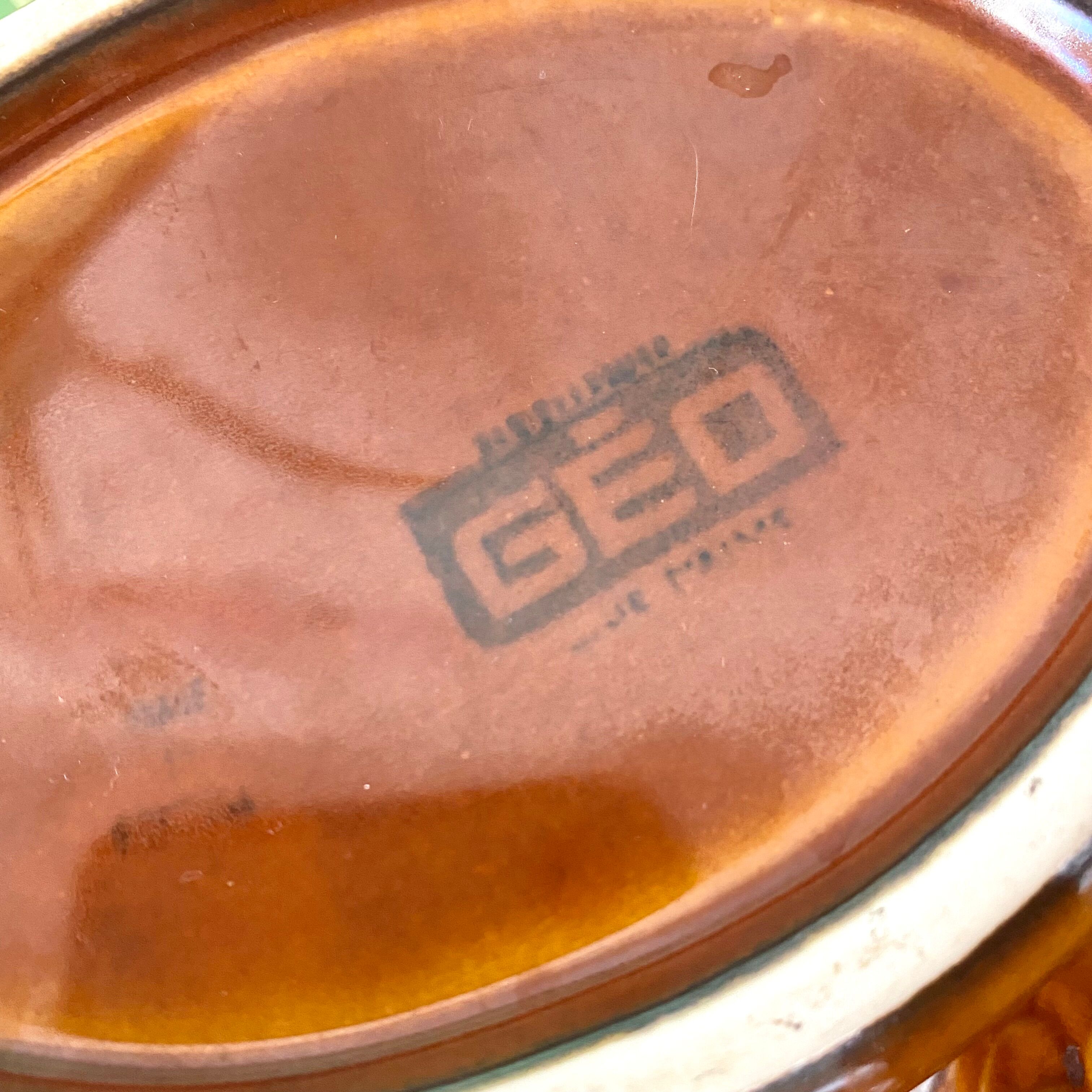 Ceramic terrine hen Geo