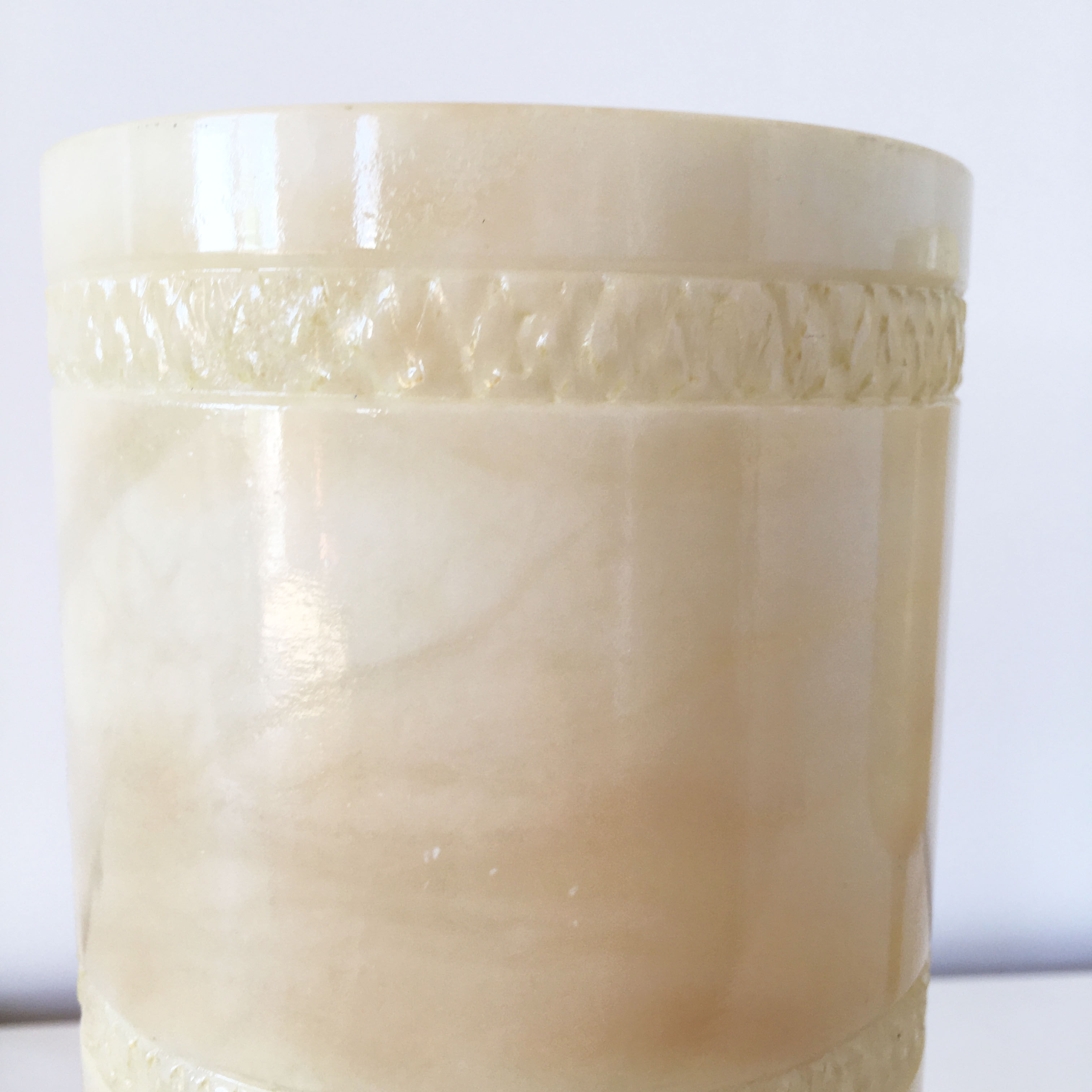 Pair of vintage alabaster lamps 1960