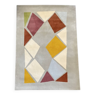 Tapis tufté main « Terrasse » par Tisca Suisse, années 1990