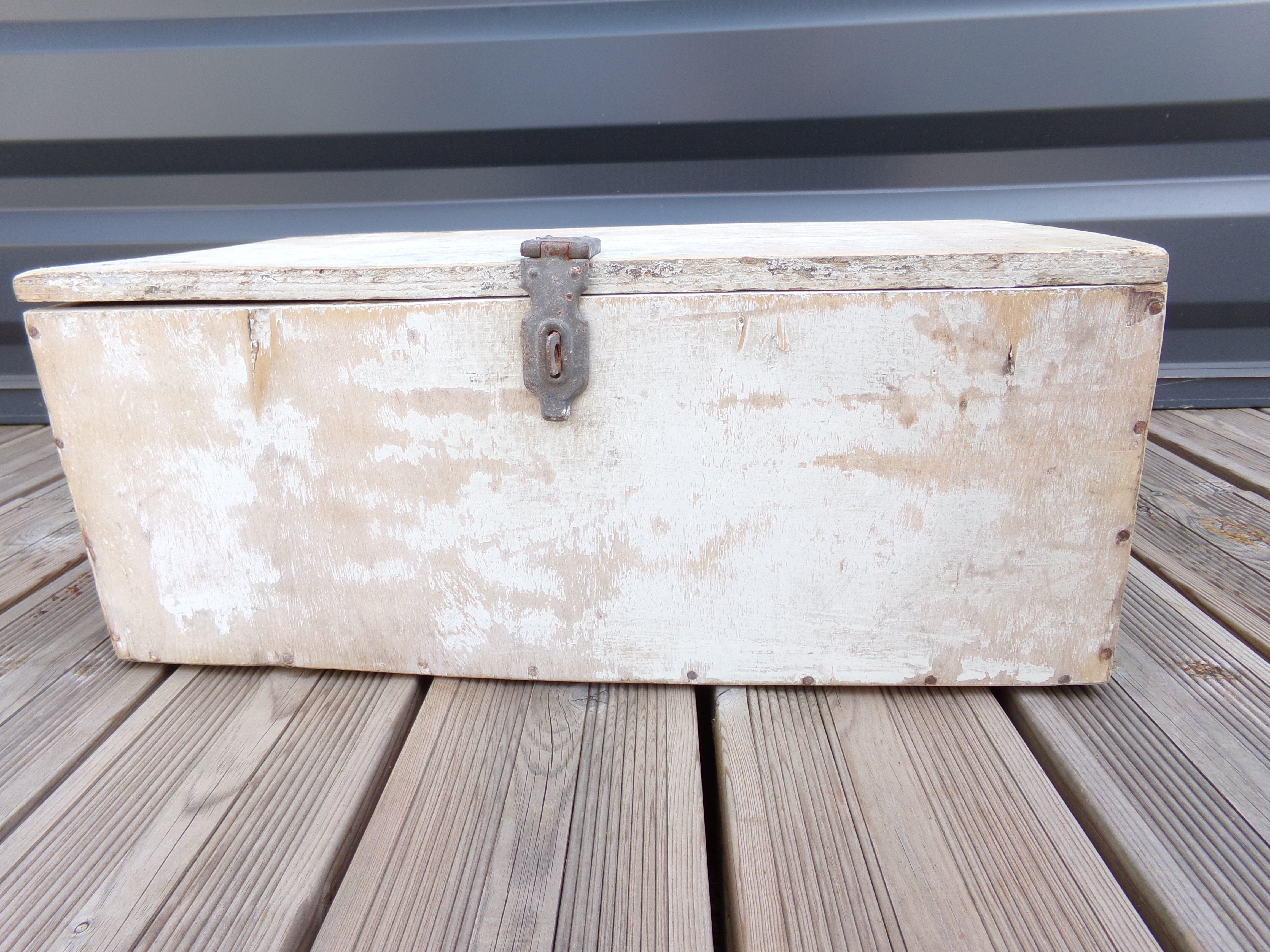 Wooden storage chest