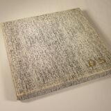 70s serving tray and tongs