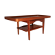 Scandinavian teak coffee table