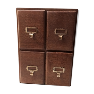 Meuble range fiche 4 tiroirsunis