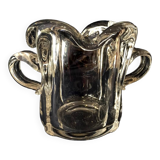 Ice bucket or ice cubes in lorraine crystal whiskey table art
