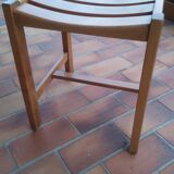 Tabouret bois clair miel