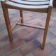 Tabouret bois clair miel
