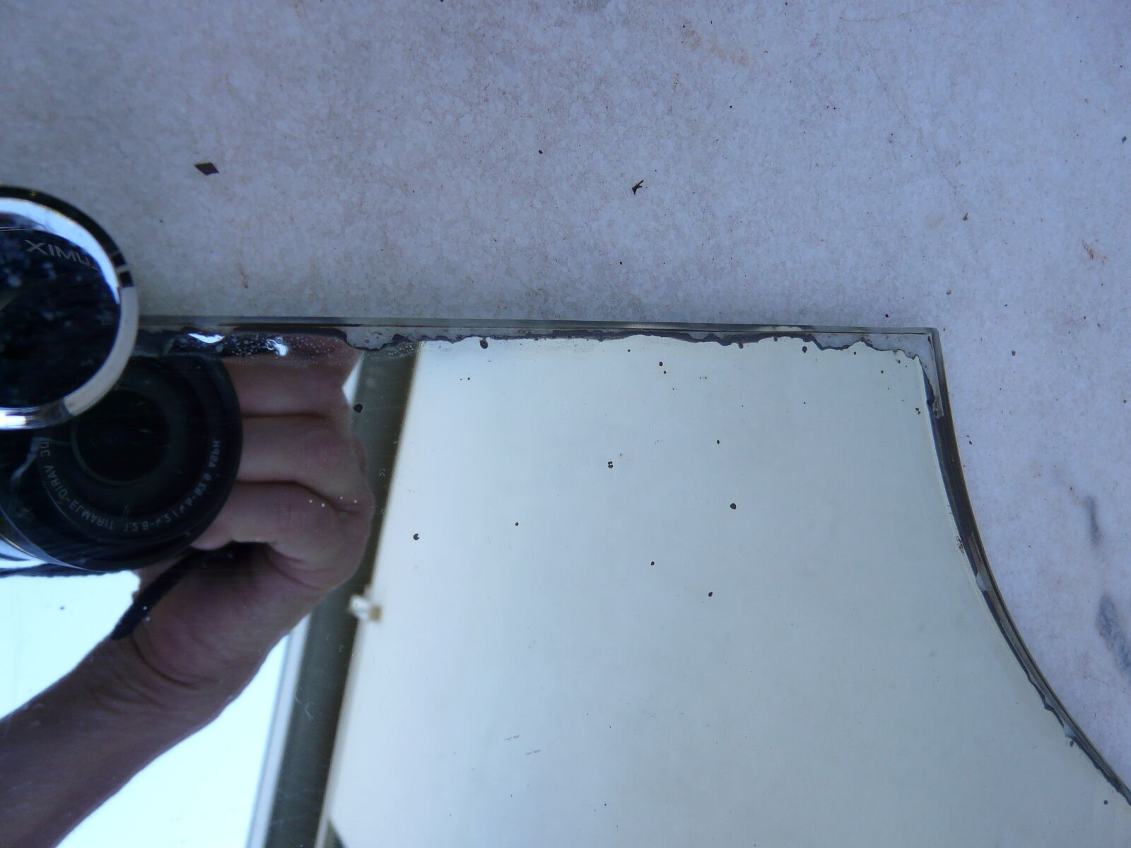 Mirror bevelled art deco era