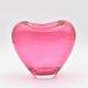 Vase coeur Deru design verre souflé