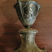 Pair of candle holders