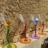 Vintage 80's Zig Zag Glasses