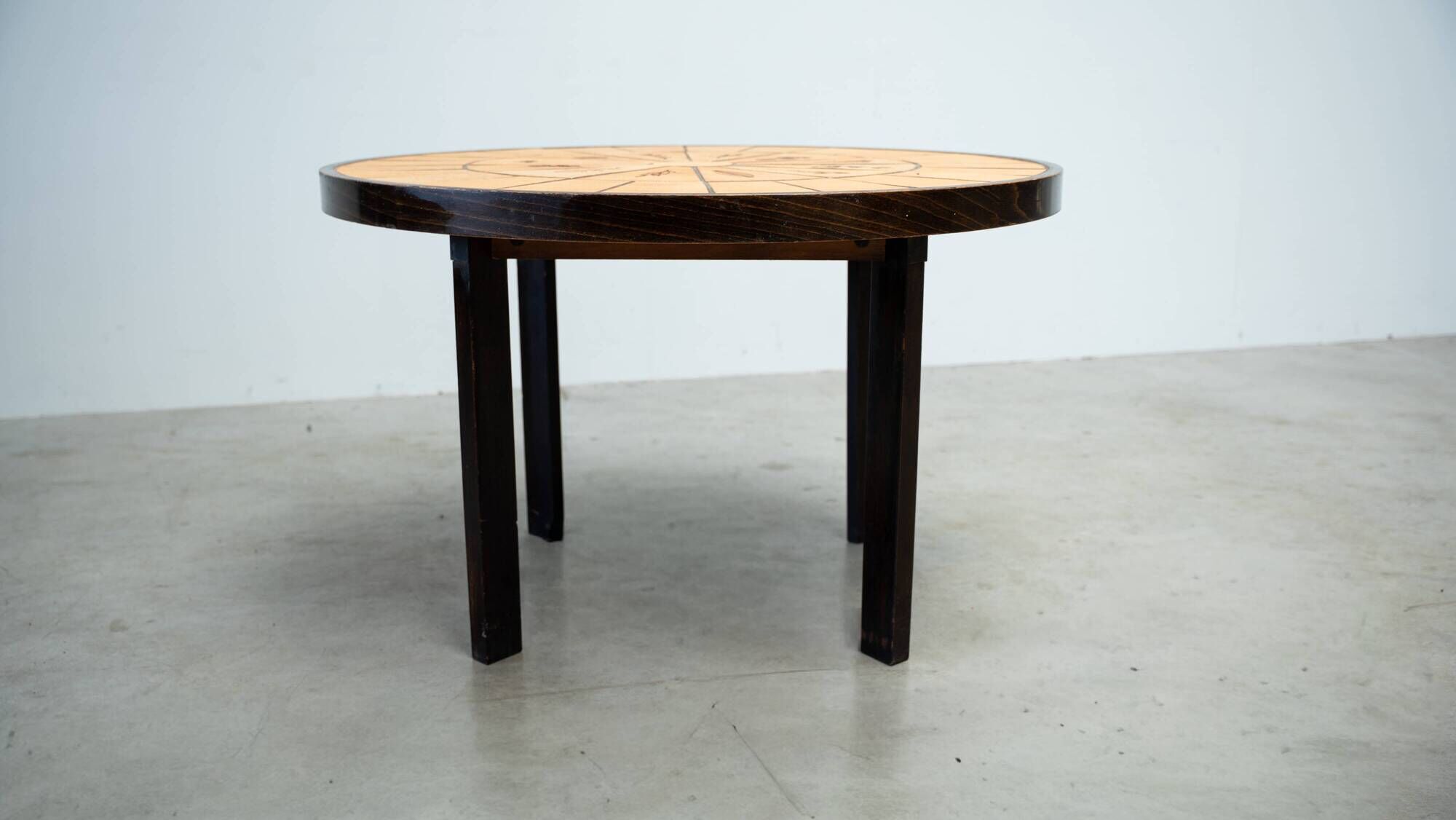 Rare Roger Capron dining table
