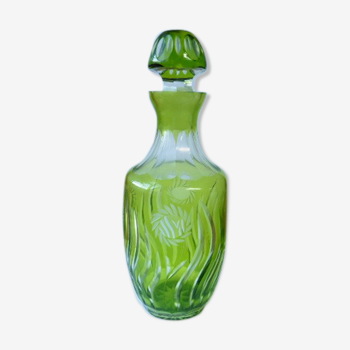 Napoleon III crystal carafe