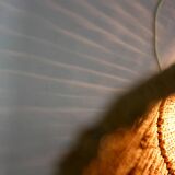 Space Age Rocket Floor Lamp with a Braided String, Former Czechoslovakia, 1960s