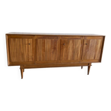 Vintage Scandinavian sideboard, compass feet