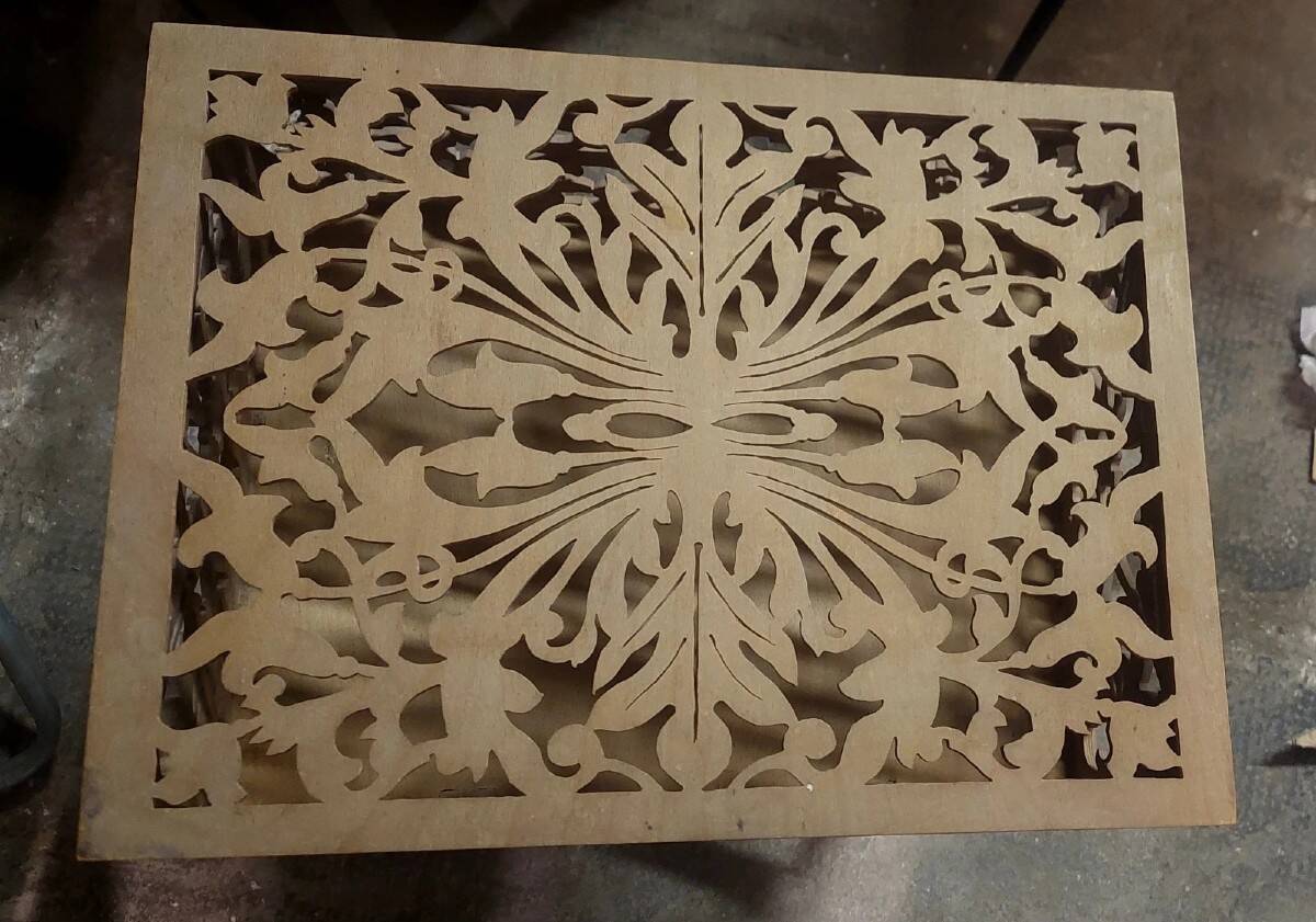 Rare antique wooden arch table, signed Amati, Turin, early 20th century Art Nouveau