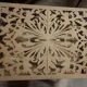 Rare antique wooden arch table, signed Amati, Turin, early 20th century Art Nouveau