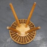 Tabouret en bois Jan Kalous des années 1970 pour ULUV, Tchécoslovaquie