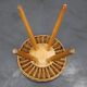 1970s Jan Kalous Wooden Stool for ULUV, Czechoslovakia