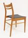 Suite de 4 chaises scandinaves 1960