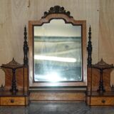 Victorian Hairdresser in Amboyna and Ebony Restored