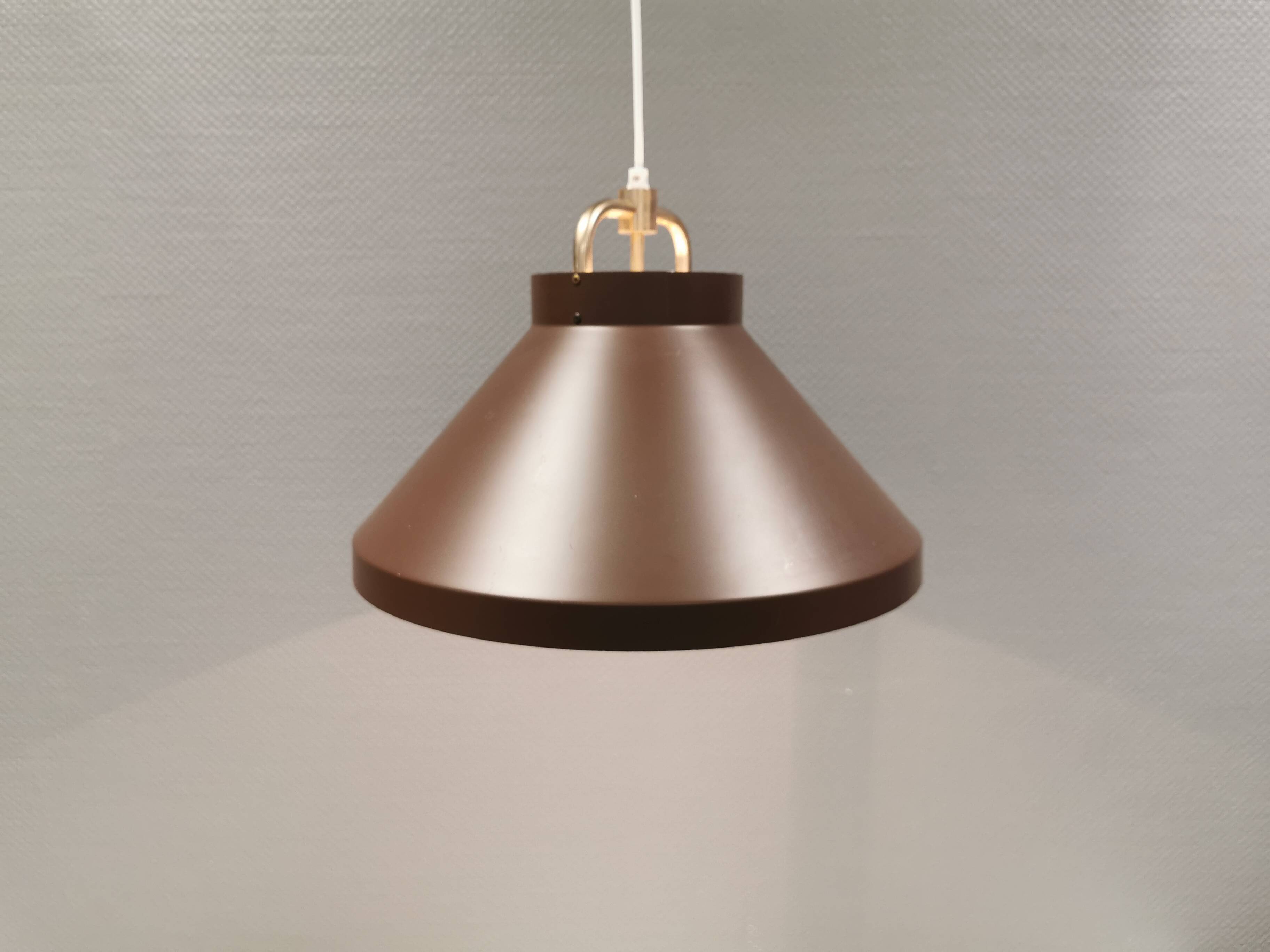 Danish hanging lamp designed by Jo Hammerborg for Fog & Mørup 1977, model Tarok.
