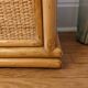 Rattan and wicker chest of drawers