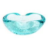 Bubble glass ashtray