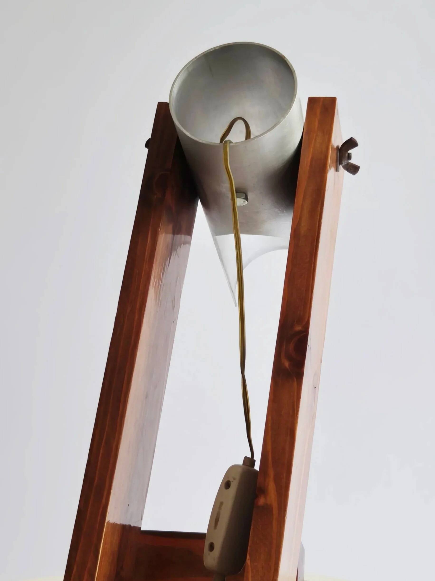 Modernist lamp, Italian work, around 1940.