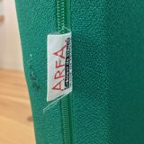 80's pop-style Arfa side chair, green