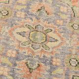 6x9 Light Yellow & Red Classic Pattern Vintage Rug, 183x279Cm